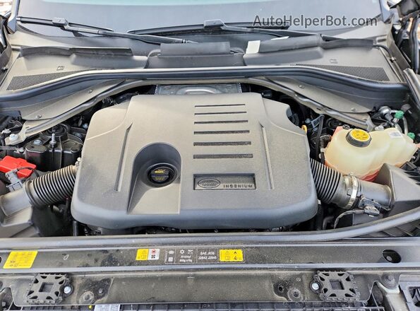 SALKP9FU2SA283400 2025 LAND ROVER RANGE Black Вид підкапотного простору