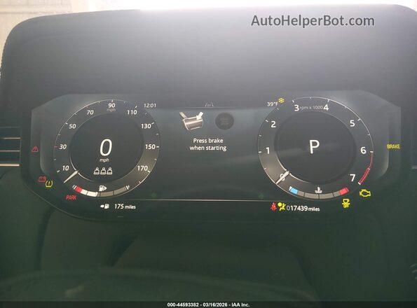 SALKP9FU7RA202966 2024 LAND ROVER RANGE ROVER Gold Widok tylnych siedzeń