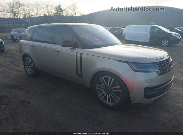 SALKPBE73PA023646 2023 LAND ROVER RANGE ROVER Золотой Передняя правая четверть