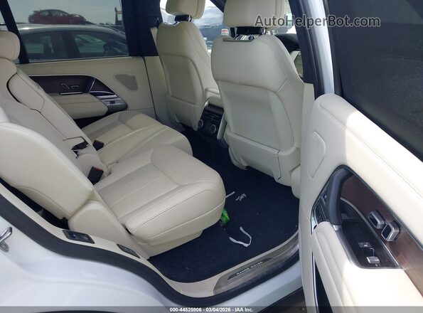 SALKPBE99SA277775 2025 LAND ROVER RANGE ROVER White Vista de la etiqueta del VIN