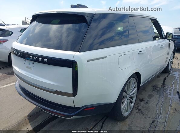 SALKPBE99SA277775 2025 LAND ROVER RANGE ROVER White Trasero derecho