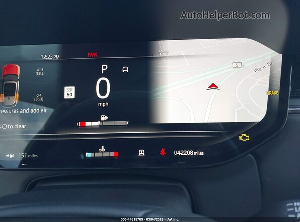 SALKPBFU1PA024184 2023 LAND ROVER RANGE ROVER Black Vista de los asientos traseros