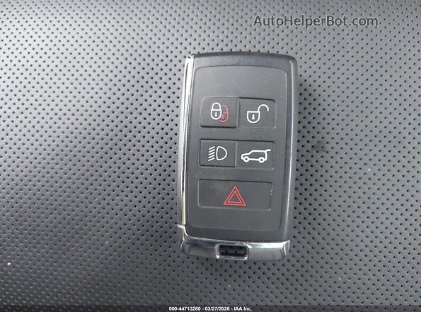 SALKPBFU3RA242050 2024 LAND ROVER RANGE ROVER Black Առջևի վահանակի տեսք