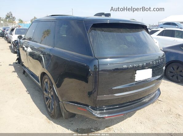 SALKPBFU9PA085928 2023 LAND ROVER RANGE ROVER Black Tył lewy