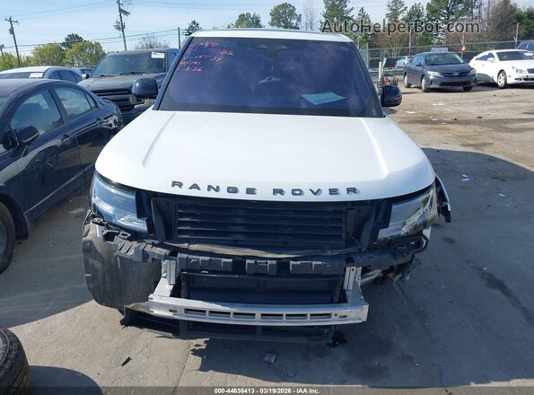 SALKPBFUXPA009134 2023 LAND ROVER RANGE ROVER White Instrument cluster view