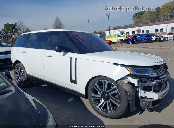 SALKPBFUXPA009134 2023 LAND ROVER RANGE ROVER White Rear interior view