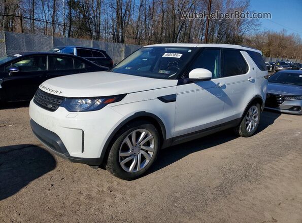 SALRG2RV0JA048633 2018 LAND ROVER DISCOVERY Белый Передняя левая четверть