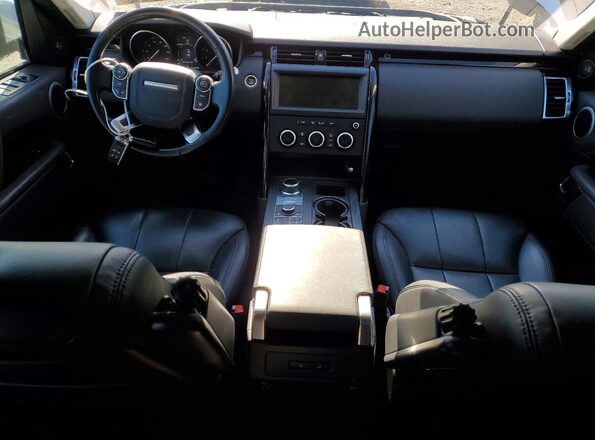 SALRG2RV0JA048633 2018 LAND ROVER DISCOVERY Белый Вид панели приборов