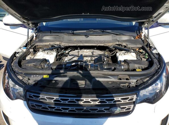 SALRG2RV0JA048633 2018 LAND ROVER DISCOVERY Белый Вид подкапотного пространства