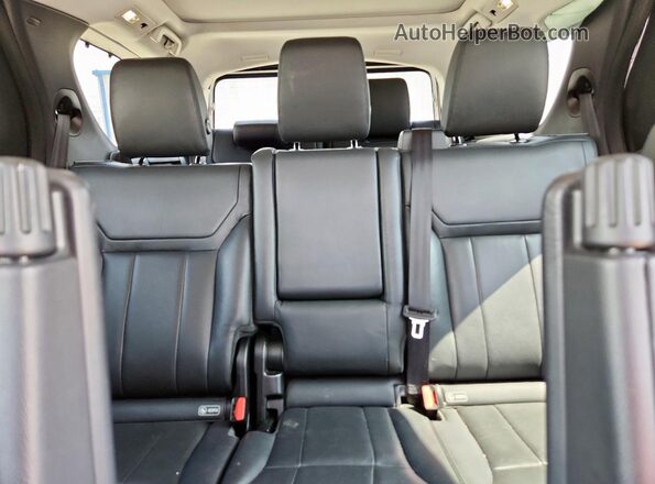SALRG2RV2JA055342 2018 LAND ROVER DISCOVERY Черный Вид задних сидений