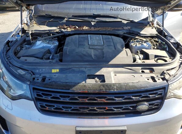 SALRG2RV6JA058809 2018 LAND ROVER DISCOVERY Серебряный Вид подкапотного пространства