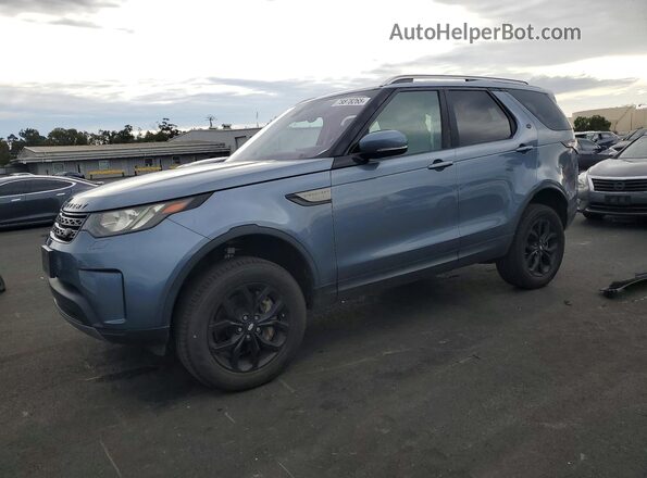 SALRG2RV6JA072354 2018 LAND ROVER DISCOVERY Синий Передняя левая четверть