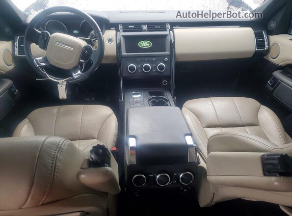 SALRG2RV8KA095099 2019 LAND ROVER DISCOVERY White Вид панелі приладів