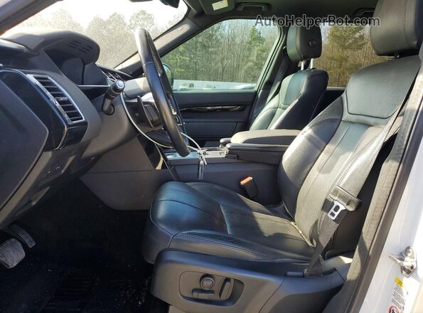 SALRG2RV9K2408865 2019 LAND ROVER DISCOVERY Белый Вид салона спереди