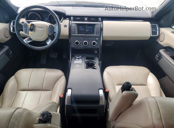 SALRGBBV4HA040300 2017 LAND ROVER DISCOVERY Черный Вид панели приборов