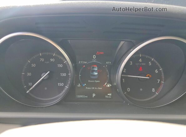 SALRGBBV4HA040300 2017 LAND ROVER DISCOVERY Черный Вид щитка приборов