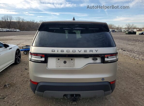 SALRGBBVXHA037322 2017 LAND ROVER DISCOVERY Tan Вид ззаду
