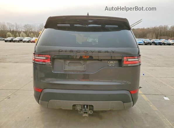 SALRHBBK8HA014043 2017 LAND ROVER DISCOVERY Gray Вид ззаду