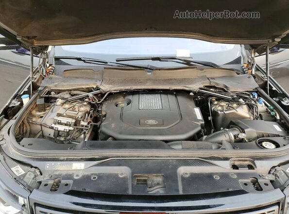 SALRHBBK8HA014043 2017 LAND ROVER DISCOVERY Gray Вид підкапотного простору