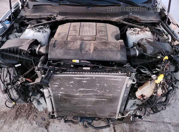 SALRHBBV0HA034992 2017 LAND ROVER DISCOVERY Белый Вид подкапотного пространства
