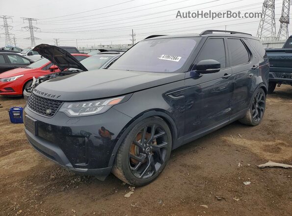 SALRHBBV3HA042147 2017 LAND ROVER DISCOVERY Black წინა მარცხენა ხედი სამი მეოთხედიდან