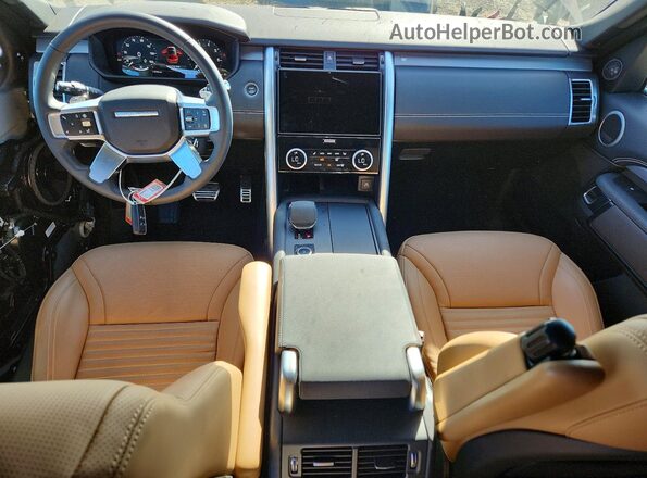 SALRL4EU5S2509065 2025 LAND ROVER DISCOVERY Tan Widok deski rozdzielczej