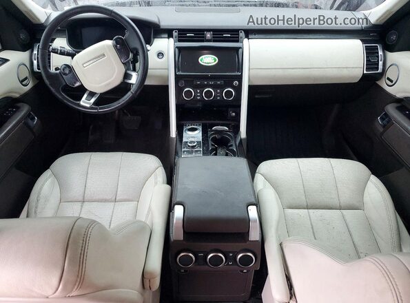 SALRR2RV1L2416373 2020 LAND ROVER DISCOVERY Синий Вид панели приборов