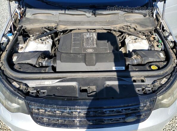SALRR2RV6JA073238 2018 LAND ROVER DISCOVERY Серебряный Вид подкапотного пространства