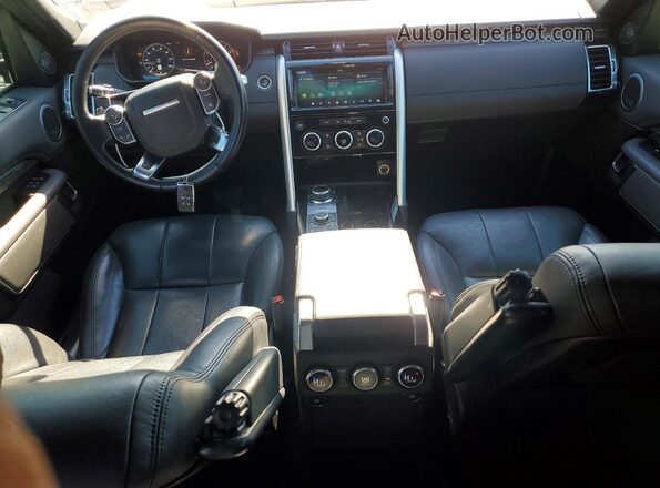 SALRR2RV6JA073238 2018 LAND ROVER DISCOVERY Серебряный Вид панели приборов