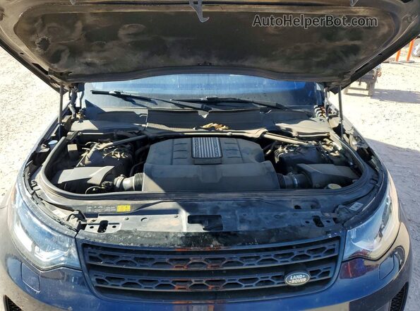 SALRR2RV6L2427028 2020 LAND ROVER DISCOVERY Черный Вид подкапотного пространства
