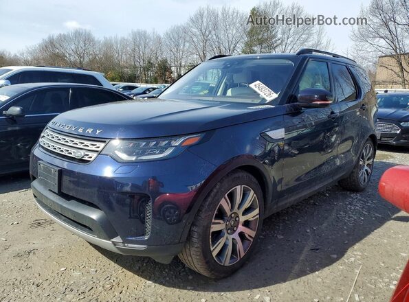 SALRR2RVXJA063165 2018 LAND ROVER DISCOVERY Синий Передняя левая четверть