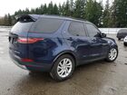 2017 Land Rover Discovery Hse Синий vin: SALRRBBV8HA037569