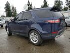 2017 Land Rover Discovery Hse Синий vin: SALRRBBV8HA037569