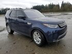 2017 Land Rover Discovery Hse Синий vin: SALRRBBV8HA037569