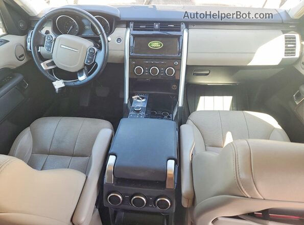 SALRRBBV9HA021249 2017 LAND ROVER DISCOVERY Blue Vista del salpicadero