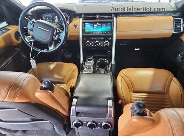 SALRT2RV5K2401228 2019 LAND ROVER DISCOVERY Белый Вид панели приборов