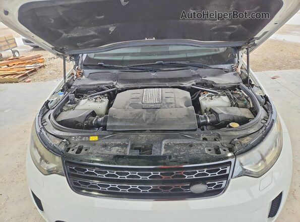 SALRT2RV5K2401228 2019 LAND ROVER DISCOVERY Белый Вид подкапотного пространства