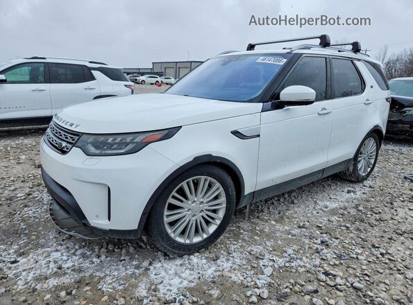 SALRT2RV7JA051654 2018 LAND ROVER DISCOVERY Белый Передняя левая четверть