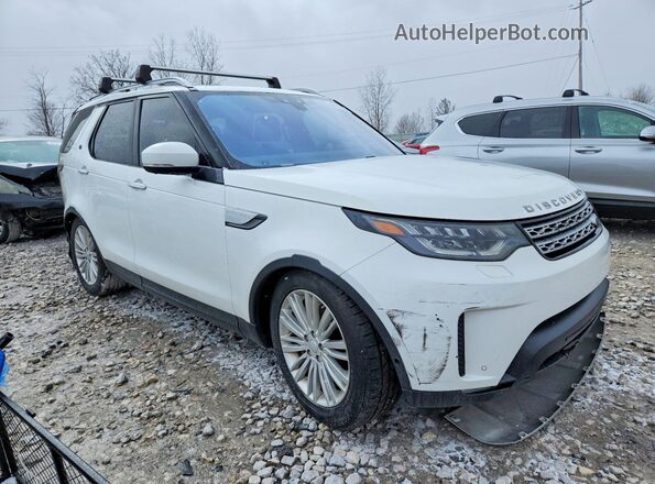 SALRT2RV7JA051654 2018 LAND ROVER DISCOVERY Белый Передняя правая четверть