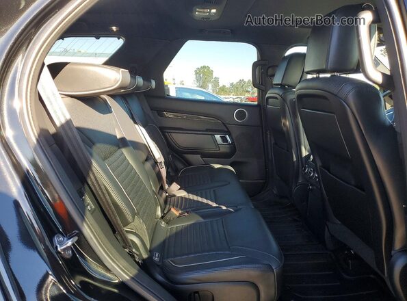 SALRT2RVXKA081247 2019 LAND ROVER DISCOVERY Черный Вид задней части салона
