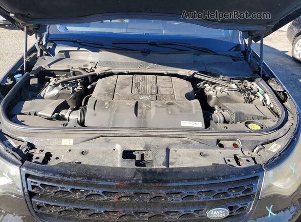 SALRT2RVXKA081247 2019 LAND ROVER DISCOVERY Черный Вид подкапотного пространства