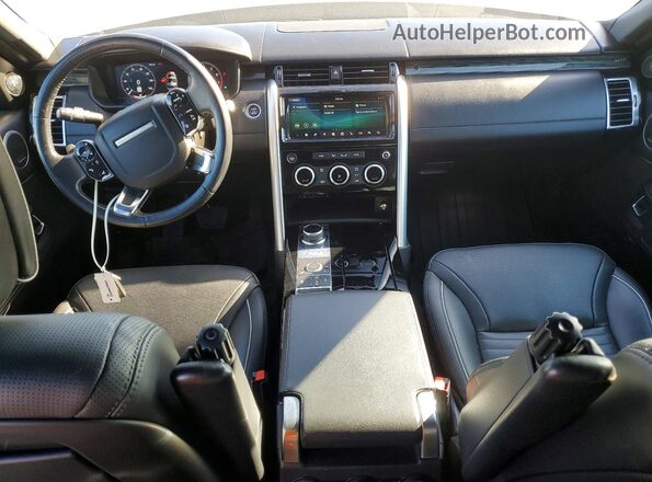 SALRT2RVXKA081247 2019 LAND ROVER DISCOVERY Черный Вид панели приборов