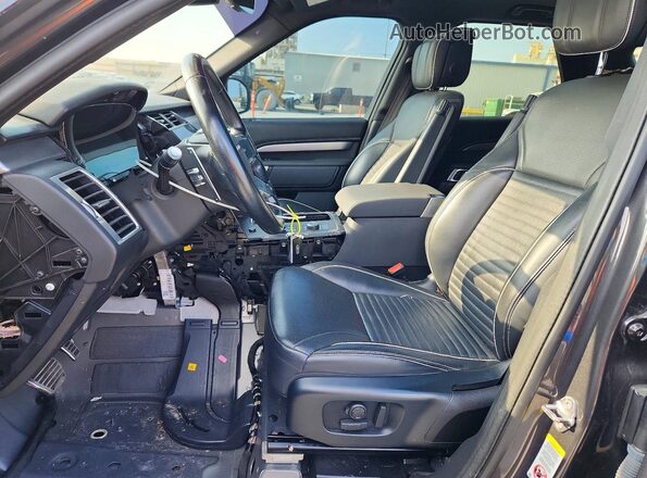 SALRT2RX0M2453919 2021 LAND ROVER DISCOVERY Gray Widok wnętrza z przodu