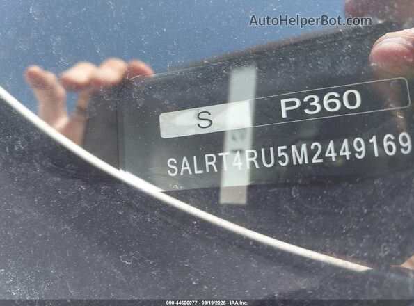 SALRT4RU5M2449169 2021 LAND ROVER DISCOVERY White Engine compartment view