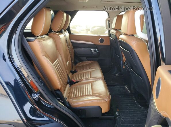 SALRTBBV2HA020493 2017 LAND ROVER DISCOVERY Charcoal Vista interior trasera