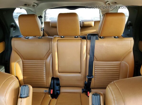 SALRTBBV2HA020493 2017 LAND ROVER DISCOVERY Charcoal Vista de los asientos traseros