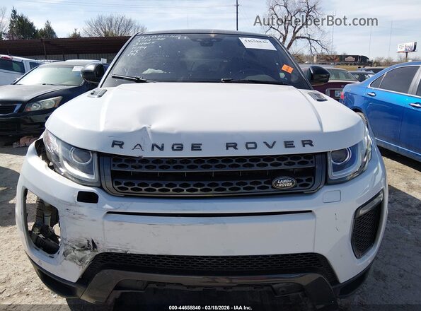 SALVC2RX6JH312294 2018 LAND ROVER RANGE ROVER EVOQUE Белый Вид панели приборов