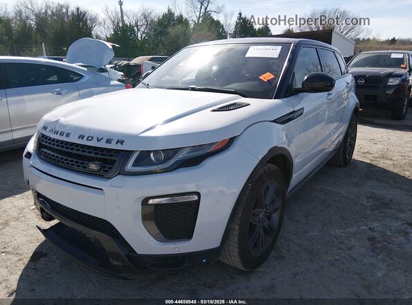 SALVC2RX6JH312294 2018 LAND ROVER RANGE ROVER EVOQUE Белый Передняя левая четверть