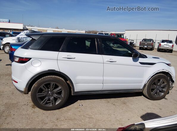 SALVC2RX6JH312294 2018 LAND ROVER RANGE ROVER EVOQUE Белый Вид щитка приборов