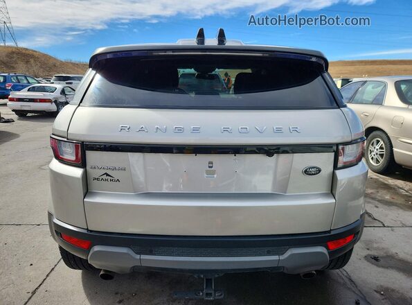 SALVP2BG1HH235682 2017 LAND ROVER RANGE Silver Widok z tyłu